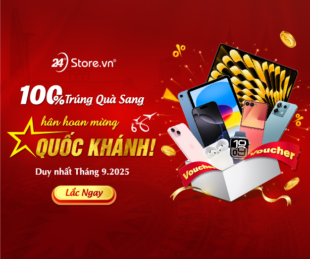 100% trúng quà sang – Hân hoan mừng Quốc khánh!